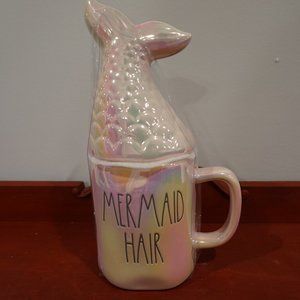 Rae Dunn Mermaid Hair Don't Care Figural Mug